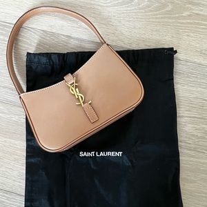 Saint Laurent Le 5 a 7 Mini in Vegetable Tanned Leather
